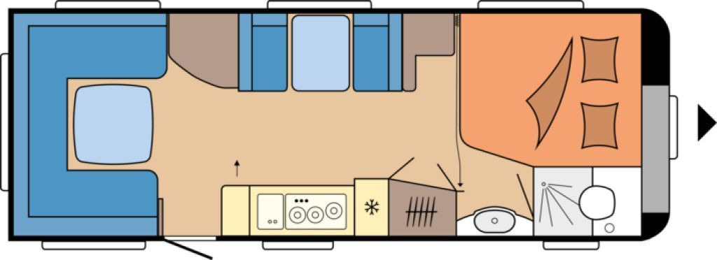 Hobby Excellent Edition 650 UMFe PICO AUTARK, FBH 2200 - Karavan: gambar 2 Hobby Excellent Edition 650 UMFe PICO AUTARK, FBH 2200 - Karavan: gambar 2