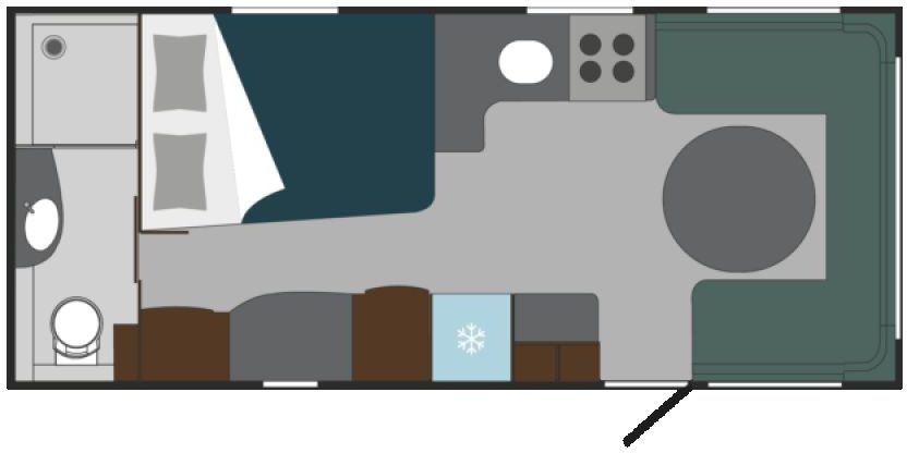 Polar Blueline 590 BFW WINTERFEST MODELL 2025 - Karavan: gambar 2 Polar Blueline 590 BFW WINTERFEST MODELL 2025 - Karavan: gambar 2