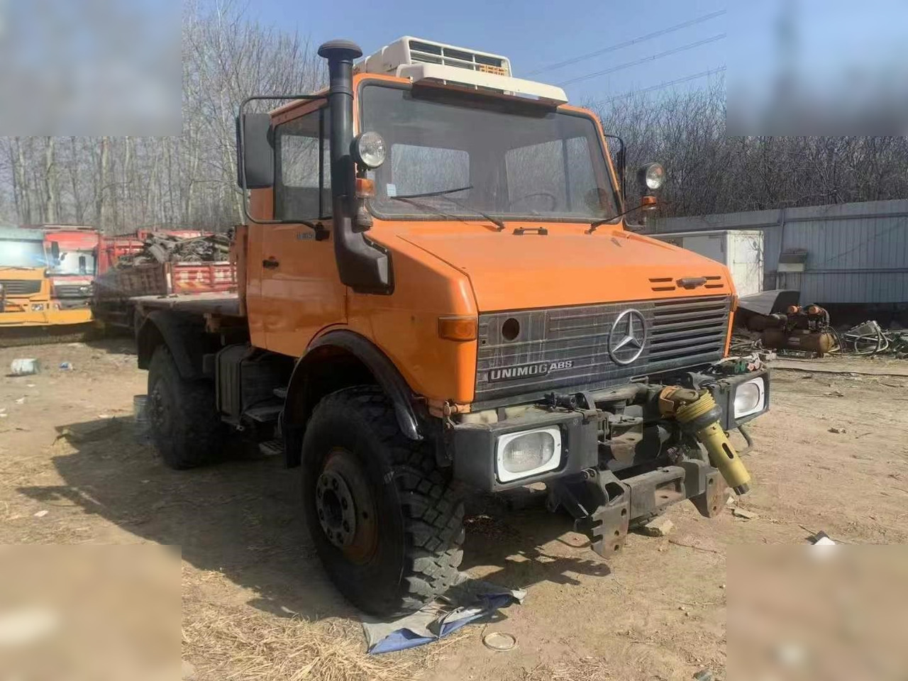 Truk sasis 1998 MERCEDES-BENZ UNIMOG 1650: gambar 1