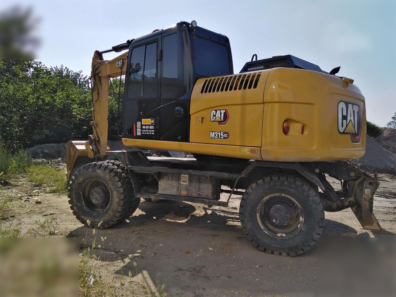 2023 CATERPILLAR M315GC - Ekskavator roda: gambar 4 2023 CATERPILLAR M315GC - Ekskavator roda: gambar 4