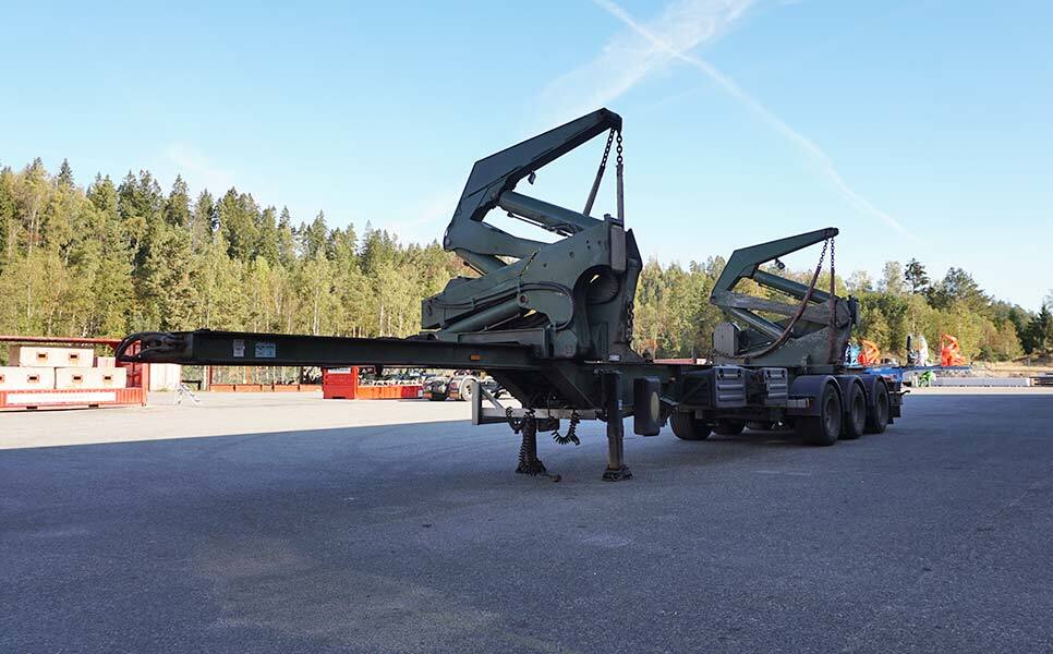 Hammar 195 S, Sideloader, 33 tonnes SWL (20'-40') - Semi-trailer pengangkut mobil: gambar 3 Hammar 195 S, Sideloader, 33 tonnes SWL (20'-40') - Semi-trailer pengangkut mobil: gambar 3