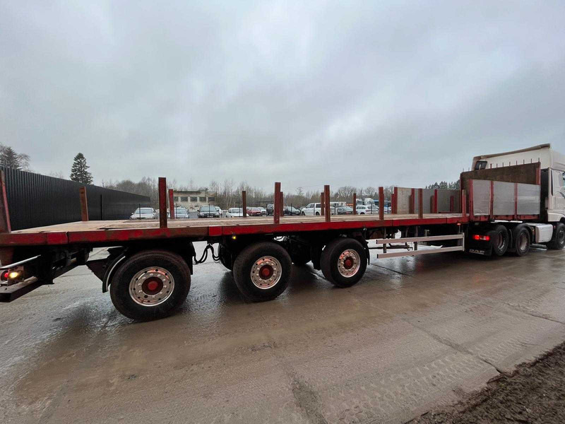 Doll 93 H STEERED AXLES / PLATFORM L=13463 / EXTENDABLE - Semi-trailer flatbed: gambar 3 Doll 93 H STEERED AXLES / PLATFORM L=13463 / EXTENDABLE - Semi-trailer flatbed: gambar 3