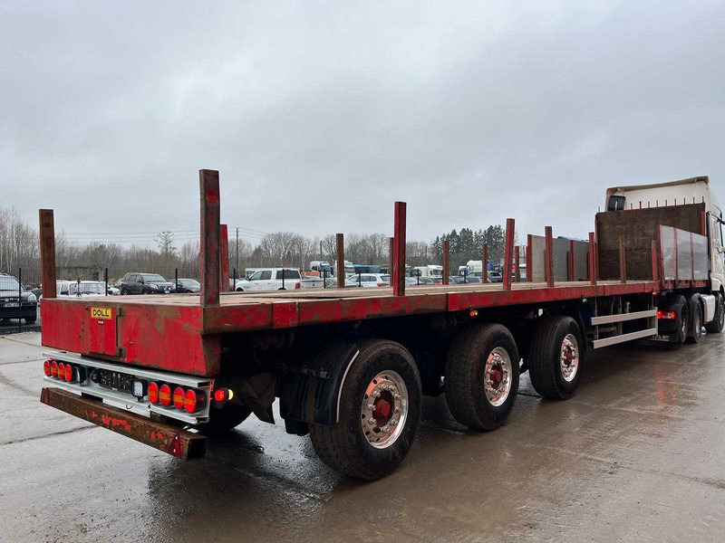 Doll 93 H STEERED AXLES / PLATFORM L=13463 / EXTENDABLE - Semi-trailer flatbed: gambar 4 Doll 93 H STEERED AXLES / PLATFORM L=13463 / EXTENDABLE - Semi-trailer flatbed: gambar 4