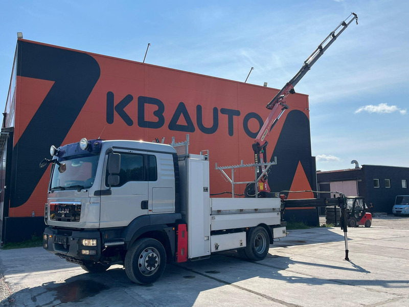 MAN TGM 13.290 4x4 PK9002 / PLATFORM L=3212 mm - Truk flatbed, Truk derek: gambar 1 MAN TGM 13.290 4x4 PK9002 / PLATFORM L=3212 mm - Truk flatbed, Truk derek: gambar 1