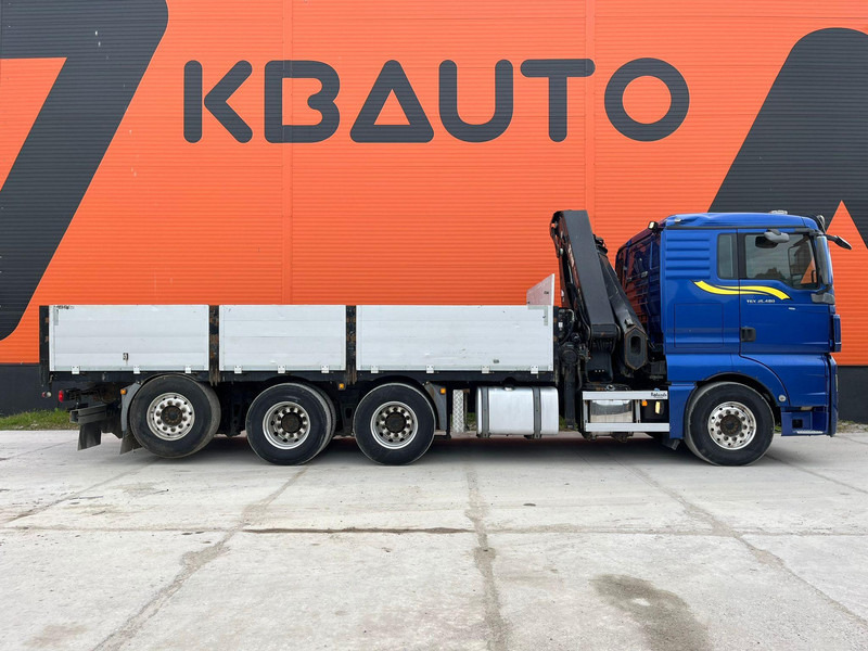 MAN TGX 35.480 8x4*4 HIAB 288E-7 / PLATFORM L=6397 mm - Truk flatbed, Truk derek: gambar 5 MAN TGX 35.480 8x4*4 HIAB 288E-7 / PLATFORM L=6397 mm - Truk flatbed, Truk derek: gambar 5