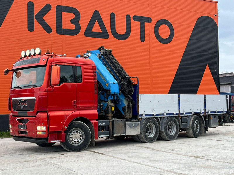 MAN TGX 35.480 8x4*4 PK 65002 + JIB / PLATFORM L=6800 mm - Truk flatbed, Truk derek: gambar 2 MAN TGX 35.480 8x4*4 PK 65002 + JIB / PLATFORM L=6800 mm - Truk flatbed, Truk derek: gambar 2