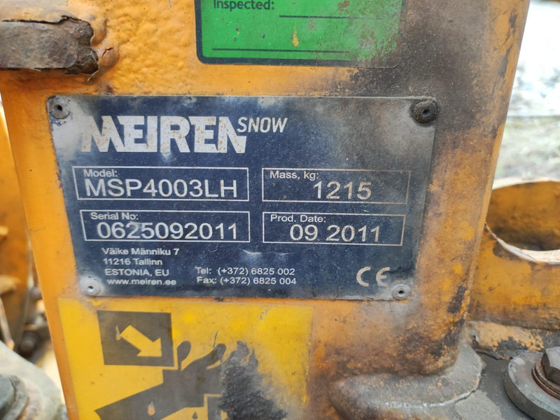 Truk bajak salju Meiren MSP4003LH  4m Snow Plow/ Lumesahk / One available: gambar 12