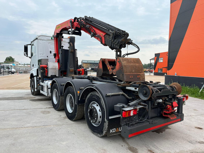 Hook lift, Truk derek Mercedes-Benz Arocs 3242 8x4 PK22002 / RETARDER / SNOW PLOW EQUIPMENT / GRAPPLE: gambar 9