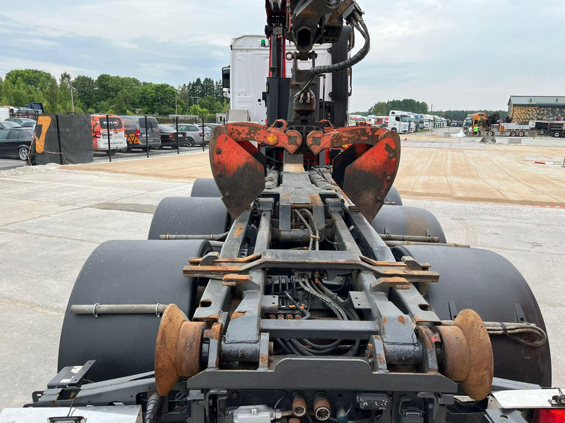 Hook lift, Truk derek Mercedes-Benz Arocs 3242 8x4 PK22002 / RETARDER / SNOW PLOW EQUIPMENT / GRAPPLE: gambar 14