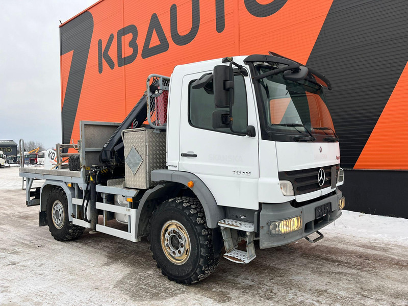 Mercedes-Benz Atego 1018 4x4 Hiab 077 - B3 HiDUO - Truk flatbed, Truk derek: gambar 4 Mercedes-Benz Atego 1018 4x4 Hiab 077 - B3 HiDUO - Truk flatbed, Truk derek: gambar 4