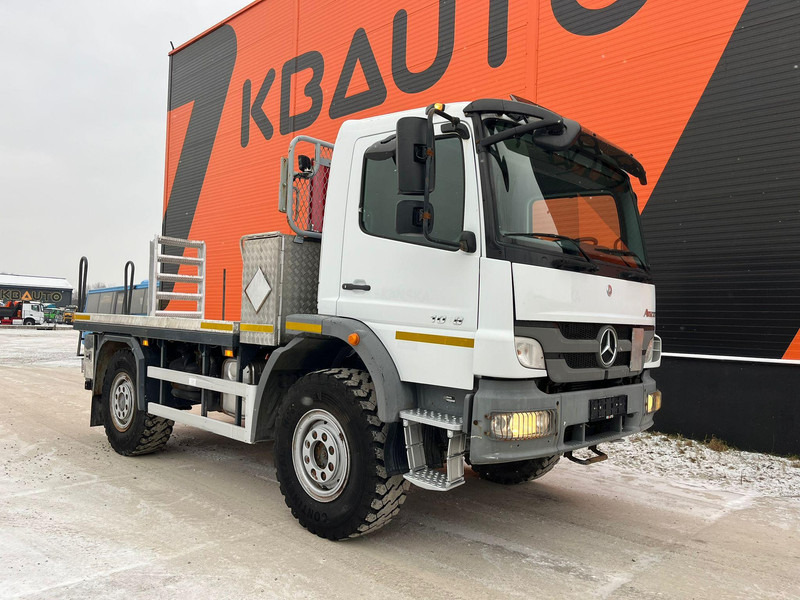 Mercedes-Benz Atego 1018 4x4 ONLY 18844 km ! / FULL STEEL / DRUM BRAKES / PLATFORM L=3500 mm - Truk flatbed: gambar 4 Mercedes-Benz Atego 1018 4x4 ONLY 18844 km ! / FULL STEEL / DRUM BRAKES / PLATFORM L=3500 mm - Truk flatbed: gambar 4