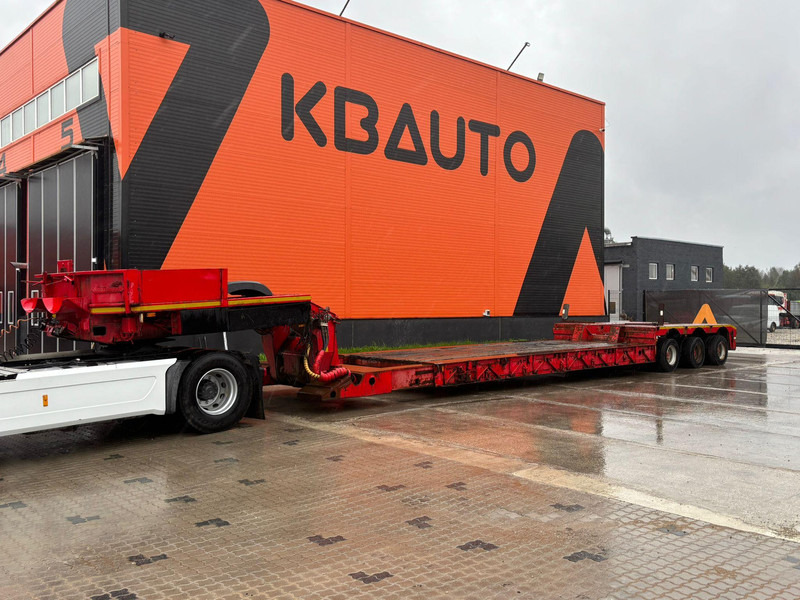 Nooteboom EURO-54-03 3 AXLE STEERING / HYRDAULIC SUSPENSION - Semi-trailer low bed: gambar 1 Nooteboom EURO-54-03 3 AXLE STEERING / HYRDAULIC SUSPENSION - Semi-trailer low bed: gambar 1