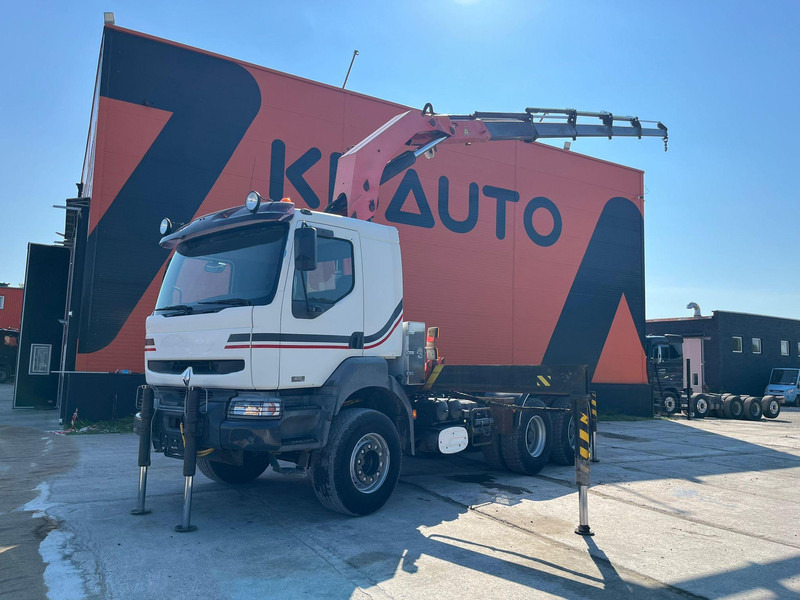 Renault 420 DCI 6x4 FULL STEEL / PK32080 - Truk flatbed, Truk derek: gambar 1 Renault 420 DCI 6x4 FULL STEEL / PK32080 - Truk flatbed, Truk derek: gambar 1