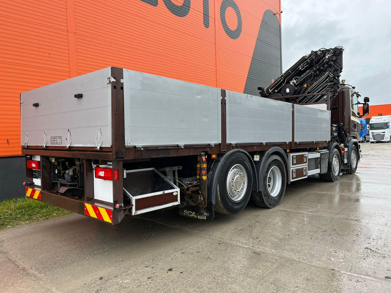 Truk flatbed, Truk derek Scania G 450 8x2*6 HIAB 622E-8 + JIB / PLATFORM L=6715 mm: gambar 6
