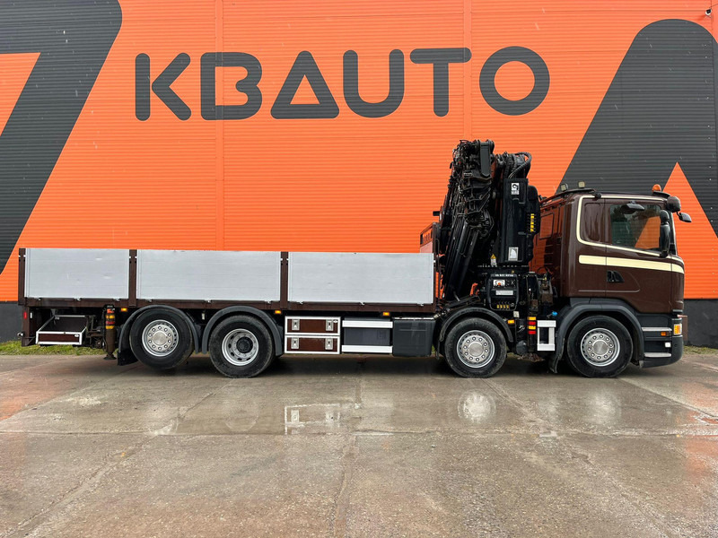 Scania G 450 8x2*6 HIAB 622E-8 + JIB / PLATFORM L=6715 mm - Truk flatbed, Truk derek: gambar 5 Scania G 450 8x2*6 HIAB 622E-8 + JIB / PLATFORM L=6715 mm - Truk flatbed, Truk derek: gambar 5