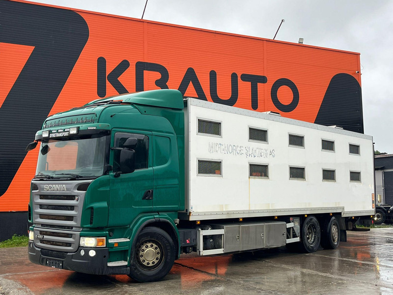 Scania G 480 6x2*4 BOX L=9212 mm / COOLANT LEAKAGE ON 3 RD CYLINDER - Truk pengangkut hewan: gambar 1 Scania G 480 6x2*4 BOX L=9212 mm / COOLANT LEAKAGE ON 3 RD CYLINDER - Truk pengangkut hewan: gambar 1