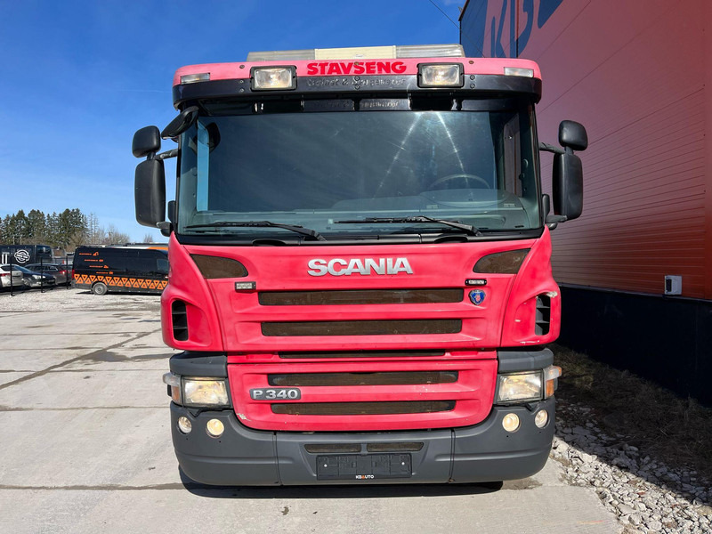 Scania P 340 6x2 HMF 1820 K5 / PLATFORM L=6760 mm - Truk flatbed, Truk derek: gambar 3 Scania P 340 6x2 HMF 1820 K5 / PLATFORM L=6760 mm - Truk flatbed, Truk derek: gambar 3