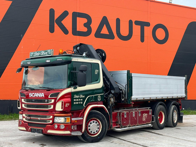 Scania P 410 6x2*4 HIAB 211EP-5 / BOX L=5386 mm - Truk jungkit, Truk derek: gambar 2 Scania P 410 6x2*4 HIAB 211EP-5 / BOX L=5386 mm - Truk jungkit, Truk derek: gambar 2