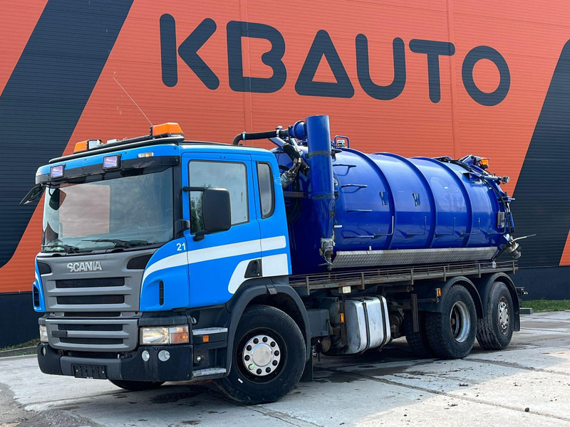 Scania P 420 6x2*4 ADR TANK INTERCONSULT 14230 l / VACUUM Pagani MEC 8000 year 2017 - Truk vakum: gambar 1 Scania P 420 6x2*4 ADR TANK INTERCONSULT 14230 l / VACUUM Pagani MEC 8000 year 2017 - Truk vakum: gambar 1