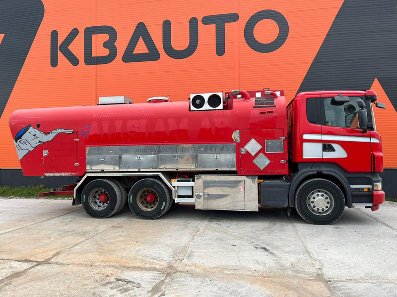 Scania R 420 6x2 ADR / FULL STEEL / TANK 9500 l - Truk tangki: gambar 5 Scania R 420 6x2 ADR / FULL STEEL / TANK 9500 l - Truk tangki: gambar 5