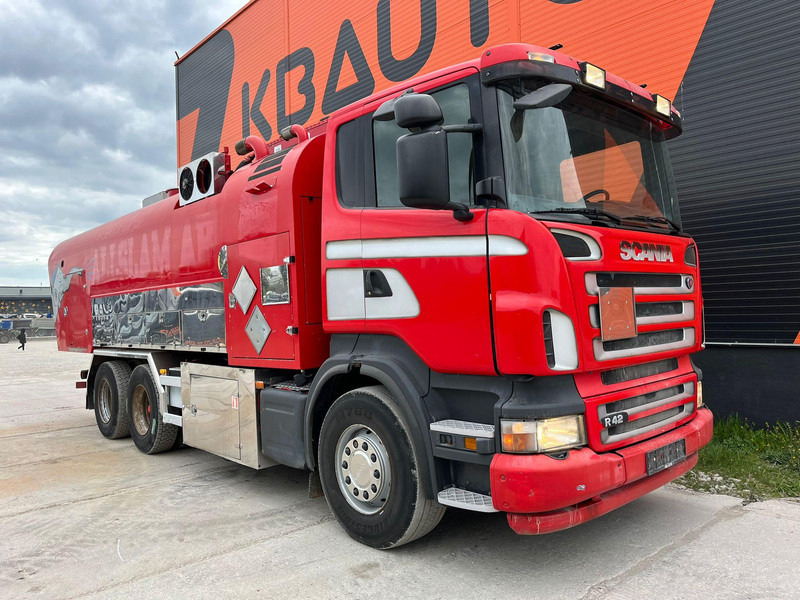 Scania R 420 6x2 ADR / FULL STEEL / TANK 9500 l - Truk tangki: gambar 4 Scania R 420 6x2 ADR / FULL STEEL / TANK 9500 l - Truk tangki: gambar 4