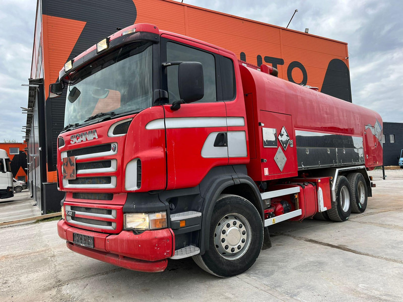 Scania R 420 6x2 ADR / FULL STEEL / TANK 9500 l - Truk tangki: gambar 2 Scania R 420 6x2 ADR / FULL STEEL / TANK 9500 l - Truk tangki: gambar 2