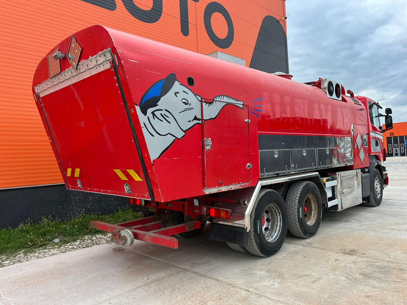 Truk tangki untuk pengangkutan bahan bakar Scania R 420 6x2 ADR / STAINLESS STEEL TANK 9500 l / FULL STEEL SUSPENSION: gambar 6