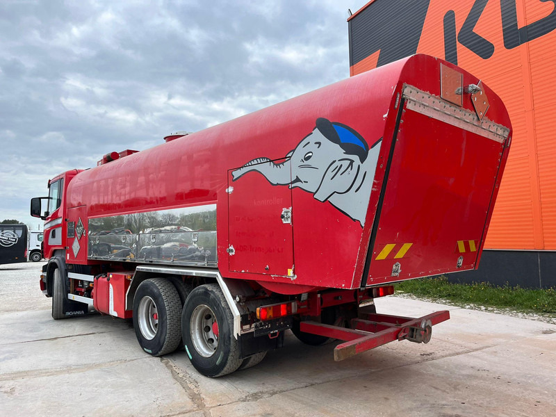 Truk tangki untuk pengangkutan bahan bakar Scania R 420 6x2 ADR / STAINLESS STEEL TANK 9500 l / FULL STEEL SUSPENSION: gambar 8