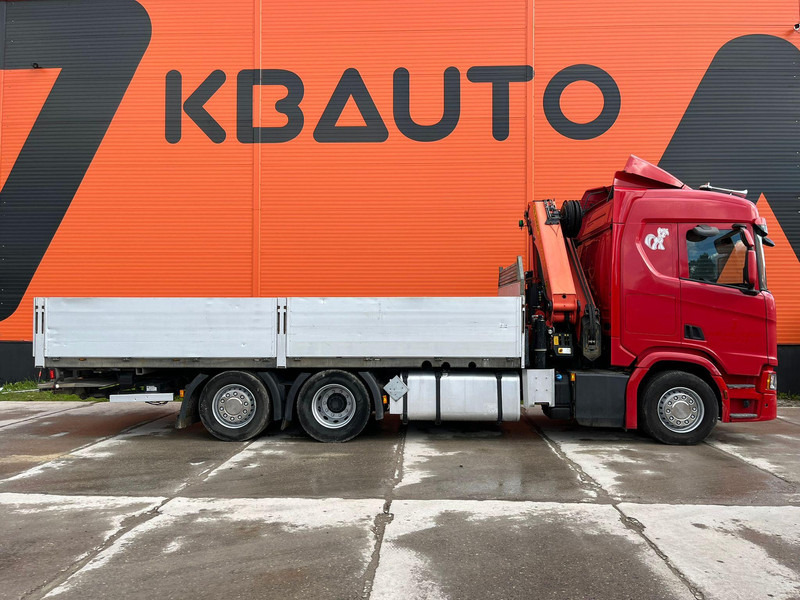 Scania R 450 6x2*4 PK 26002 / PLATFORM L=6482 mm - Truk flatbed, Truk derek: gambar 5 Scania R 450 6x2*4 PK 26002 / PLATFORM L=6482 mm - Truk flatbed, Truk derek: gambar 5