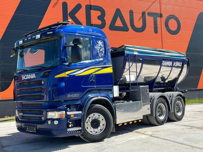 Scania R 480 6x4 RETARDER / FULL STEEL / BIG AXLES / BOX L=4635 mm - Truk jungkit: gambar 1 Scania R 480 6x4 RETARDER / FULL STEEL / BIG AXLES / BOX L=4635 mm - Truk jungkit: gambar 1