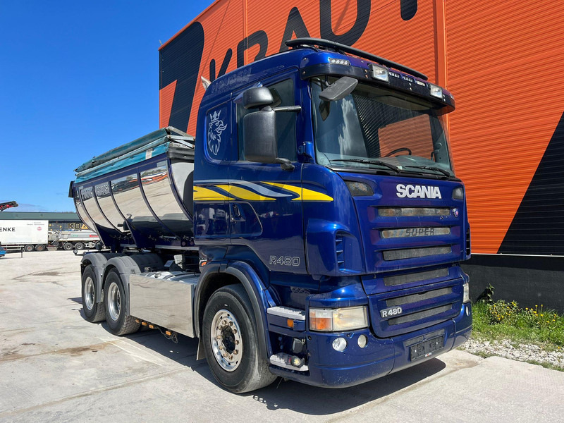 Scania R 480 6x4 RETARDER / FULL STEEL / BIG AXLES / BOX L=4635 mm - Truk jungkit: gambar 4 Scania R 480 6x4 RETARDER / FULL STEEL / BIG AXLES / BOX L=4635 mm - Truk jungkit: gambar 4