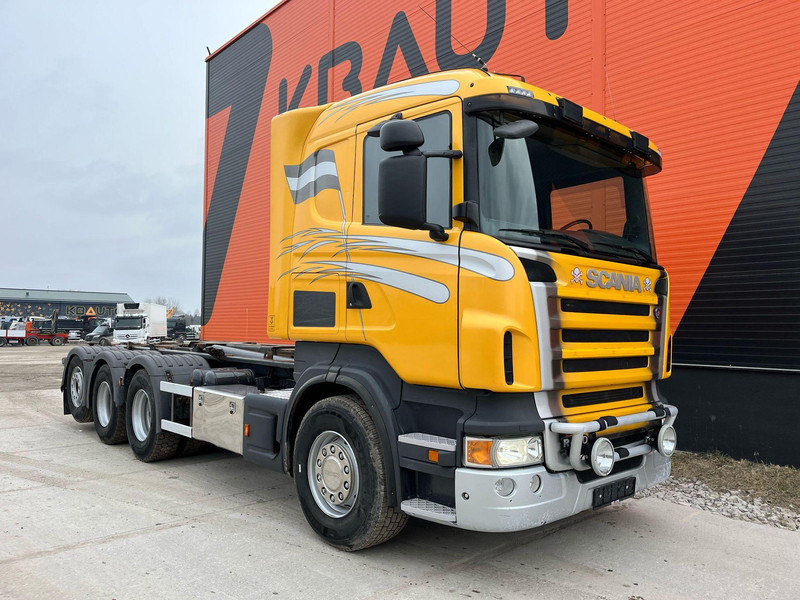 Scania R 480 8x4*4 HOOKLIFT 20 ton / L=5800 mm - Hook lift: gambar 4 Scania R 480 8x4*4 HOOKLIFT 20 ton / L=5800 mm - Hook lift: gambar 4