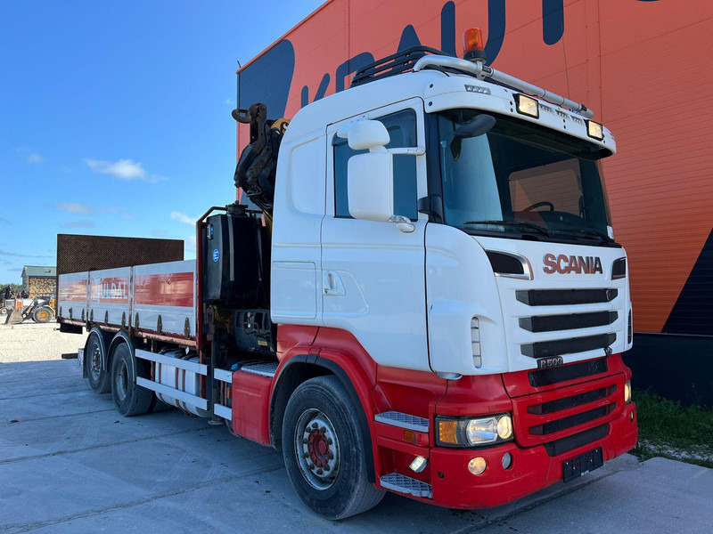 Scania R 500 6x2*4 EFFER 255/6S / PLATFORM L=6620 mm - Truk flatbed, Truk derek: gambar 4 Scania R 500 6x2*4 EFFER 255/6S / PLATFORM L=6620 mm - Truk flatbed, Truk derek: gambar 4