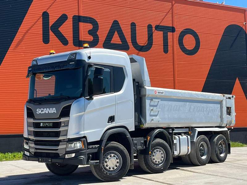 Scania R 500 8x4 RETARDER / FULL STEEL / BOX L=5670 mm - Truk jungkit: gambar 1 Scania R 500 8x4 RETARDER / FULL STEEL / BOX L=5670 mm - Truk jungkit: gambar 1