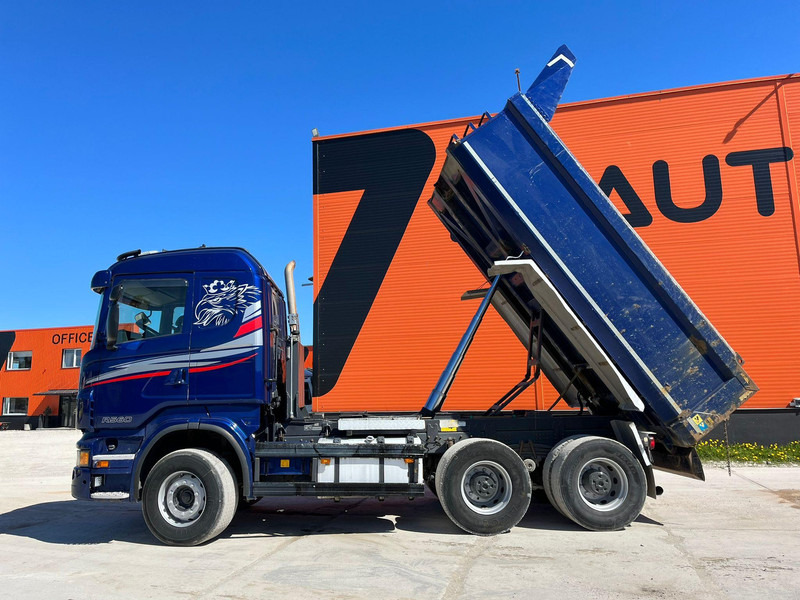 Truk jungkit Scania R 560 6x4 RETARDER / FULL STEEL / BOX L=4595 mm: gambar 9