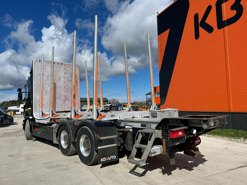 Truk logging, Truk derek untuk pengangkutan kayu Scania R 730 6x4 RETARDER: gambar 8