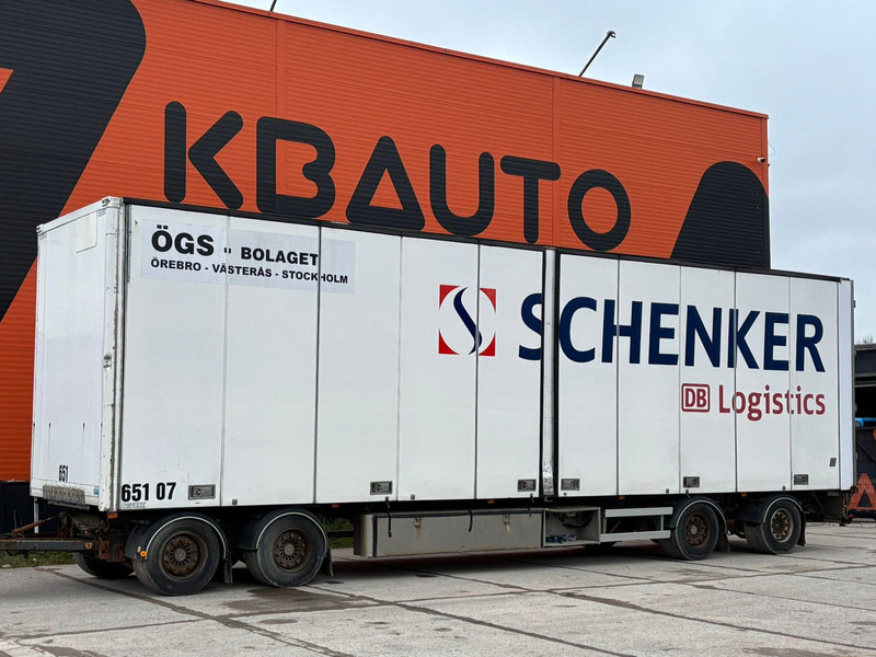 Vak V-4-40 SAF AXLES / EXTENDABLE DRAWBAR - Trailer kotak tertutup: gambar 1 Vak V-4-40 SAF AXLES / EXTENDABLE DRAWBAR - Trailer kotak tertutup: gambar 1