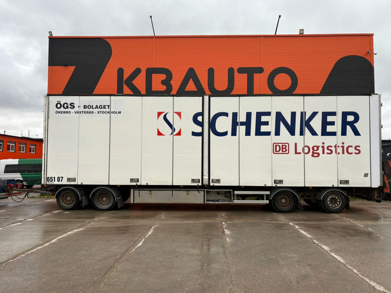 Vak V-4-40 SAF AXLES / EXTENDABLE DRAWBAR - Trailer kotak tertutup: gambar 3 Vak V-4-40 SAF AXLES / EXTENDABLE DRAWBAR - Trailer kotak tertutup: gambar 3