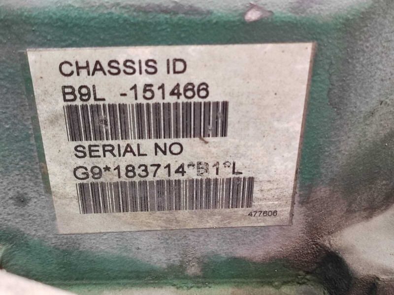 Mesin untuk Truk Volvo B9 BUS GAS ENGINE G9B300 / 10+ pcs.: gambar 6