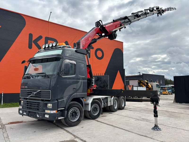 Truk flatbed, Truk derek Volvo FH 12 460 8x4 FASSI F950AXP.26 YEAR 2008 ! + JIB + WINCH: gambar 1