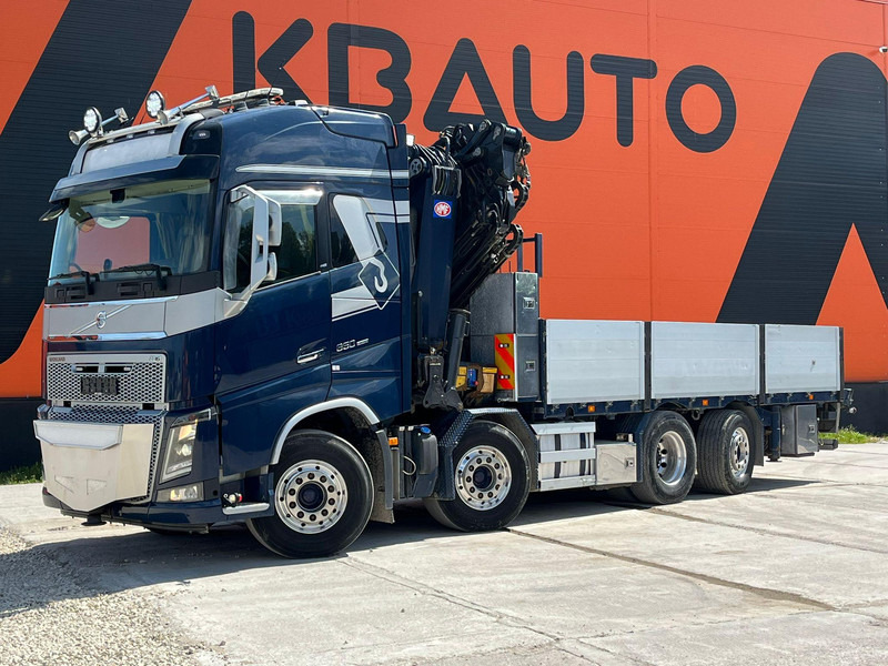 Volvo FH 16 650 8x2*6 HMF 6020K-RC + JIB / PLATFORM L=6344 mm - Truk flatbed, Truk derek: gambar 2 Volvo FH 16 650 8x2*6 HMF 6020K-RC + JIB / PLATFORM L=6344 mm - Truk flatbed, Truk derek: gambar 2