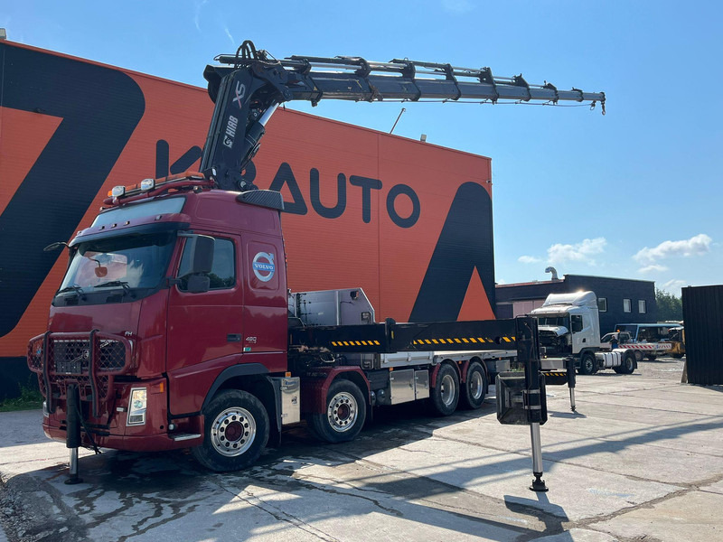 Volvo FH 480 8x4 HIAB 1055E-8 / WINCH / PLATFORM L=6928 mm - Truk flatbed, Truk derek: gambar 1 Volvo FH 480 8x4 HIAB 1055E-8 / WINCH / PLATFORM L=6928 mm - Truk flatbed, Truk derek: gambar 1