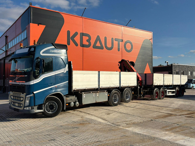 Volvo FH 500 6x2 PALFINGER PK 23001 EH / PLATFORM L=6192 mm - Truk flatbed, Truk derek: gambar 2 Volvo FH 500 6x2 PALFINGER PK 23001 EH / PLATFORM L=6192 mm - Truk flatbed, Truk derek: gambar 2