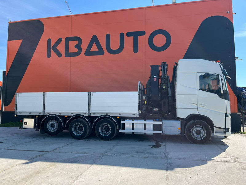 Volvo FH 500 8x4*4 HIAB 408E-6 + JIB / PLATFORM L=6434 mm - Truk flatbed, Truk derek: gambar 5 Volvo FH 500 8x4*4 HIAB 408E-6 + JIB / PLATFORM L=6434 mm - Truk flatbed, Truk derek: gambar 5