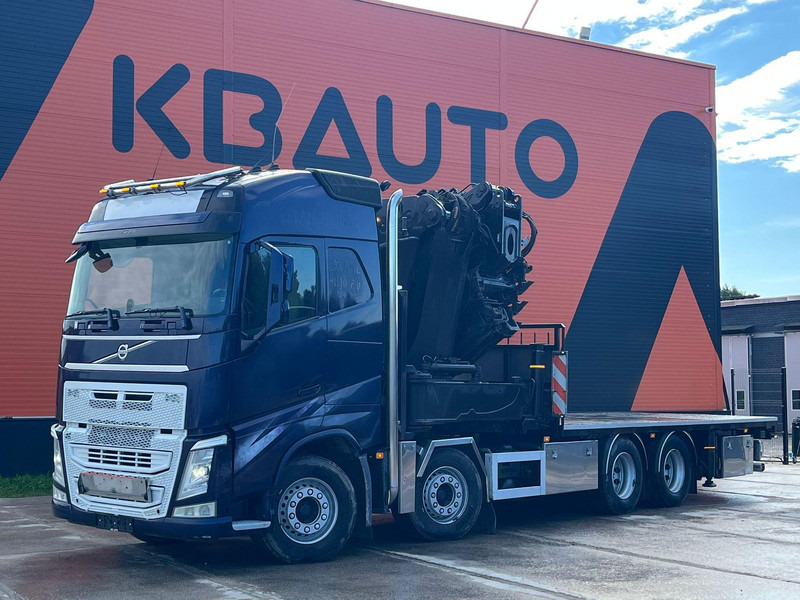 Volvo FH 500 8x4 EFFER 1405 6s + JIB + WINCH / PLATFORM EXTENDABLE L=6206 - 8226mm - Truk flatbed, Truk derek: gambar 2 Volvo FH 500 8x4 EFFER 1405 6s + JIB + WINCH / PLATFORM EXTENDABLE L=6206 - 8226mm - Truk flatbed, Truk derek: gambar 2