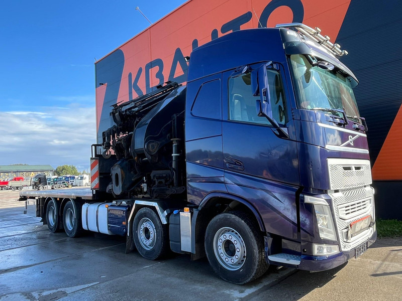 Volvo FH 500 8x4 EFFER 1405 6s + JIB + WINCH / PLATFORM EXTENDABLE L=6206 - 8226mm - Truk flatbed, Truk derek: gambar 4 Volvo FH 500 8x4 EFFER 1405 6s + JIB + WINCH / PLATFORM EXTENDABLE L=6206 - 8226mm - Truk flatbed, Truk derek: gambar 4