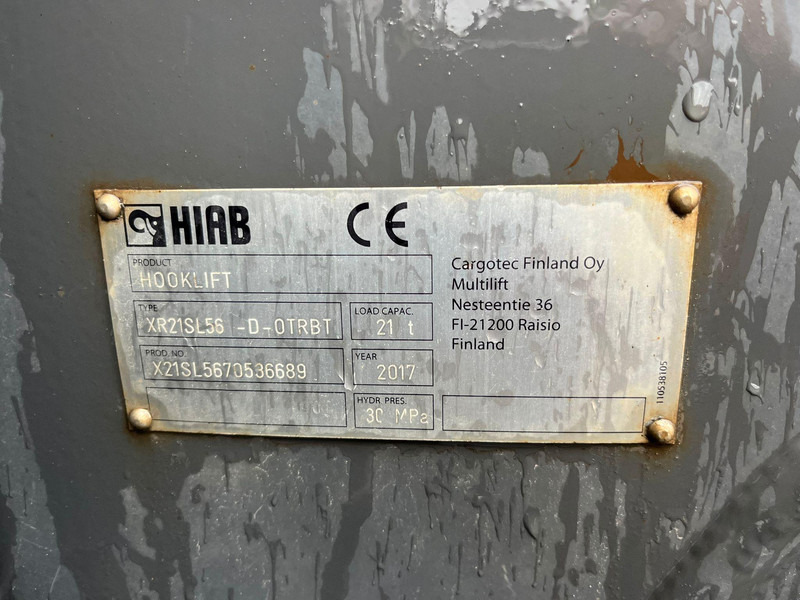Hook lift Volvo FH 540 6x4 HIAB 21 ton / L=5600 mm / RETARDER / TANDEM AXLE LIFT: gambar 14