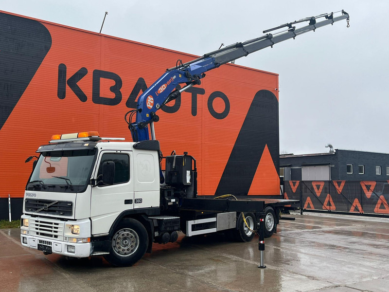 Volvo FM 12 380 6x2*4 PM 30SP YEAR 2006 / PLATFORM L=6600 mm - Truk flatbed, Truk derek: gambar 1 Volvo FM 12 380 6x2*4 PM 30SP YEAR 2006 / PLATFORM L=6600 mm - Truk flatbed, Truk derek: gambar 1