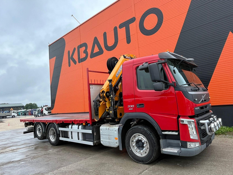 Volvo FM 330 6x2*4 EFFER 215/4S / PLATFORM L=6529 mm - Truk flatbed, Truk derek: gambar 4 Volvo FM 330 6x2*4 EFFER 215/4S / PLATFORM L=6529 mm - Truk flatbed, Truk derek: gambar 4