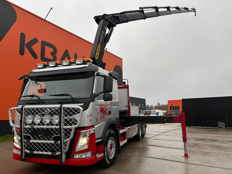 Volvo FM 410 6x2*4 PALFINGER PK 26002-EH E / PLATFORM L=6645 mm - Truk flatbed, Truk derek: gambar 1 Volvo FM 410 6x2*4 PALFINGER PK 26002-EH E / PLATFORM L=6645 mm - Truk flatbed, Truk derek: gambar 1